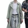 Shop Margo Millet Margos Got Money Troubles Elle Fanning Cotton Trench Coat